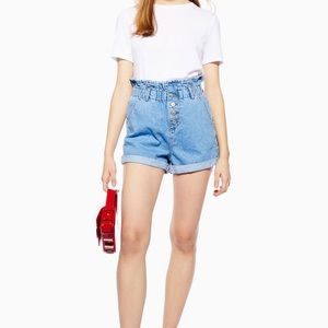 Topshop denim shorts